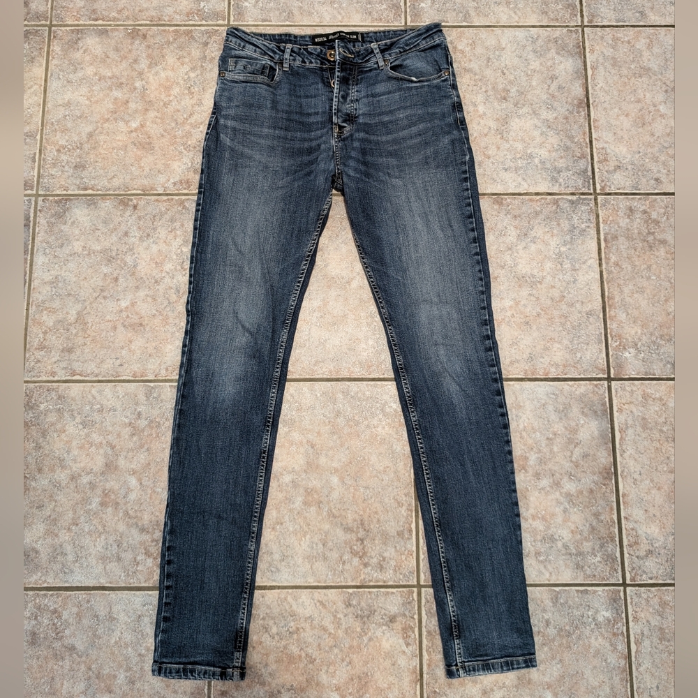 Denim Co. Blue Stretch Slim Jeans W32/L34
